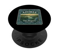 Azores Travel Adventure Nature Ocean Landscape PopSockets Adhesive PopGrip