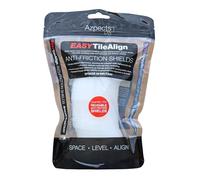 Azpects EASYTileAlign Pack of 100x Protective Anti Friction Shields for Tile Leveling System. Great for Professional and Home Use, Reusable Aligning Flooring Spacers Tool for Patio Slabs and Tiles