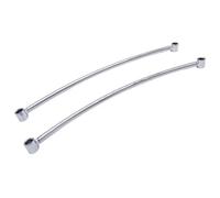 AZPLOQG [Replacement] Motorcycle Black Chrome Rear for Fender Rail Support Bracket Mount Holder for Harley for Cruiser for Cafe for Bobber for XL for Fender Support Bracket (Silver)