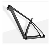 AZQOHMIS 29er 15/17/19/21in Mountain Bike Hardtail Frame 12 * 148mm Thru-Axle Boost Carbon Fibre Disc Brake Frame Cross-Country Frame Press-fit BB92(29 * 21")