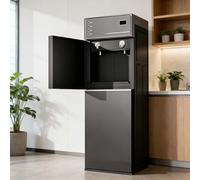 AZQOHMIS Bottom Loading Floor Standing Water Dispenser, Hot water, warm water, cold water, with Empty Bottle Indicator Light, Silent Operation, for Home and Office Use,002,Warm type