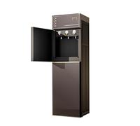 AZQOHMIS Bottom Loading Water Dispenser, 3 In 1 Hot & Cold Water Cooler Dispenser, With empty bottle indicator light, For Home Office Coffee Tea Bar Dorm,002,Hot and cold type