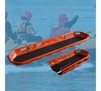 AZQOHMIS Portable Folding Stretcher, Medical Emergency Patient Transport for Rescue Operations, Ideal for Air, Mountain, Fire, and Outdoor Rescue Applications