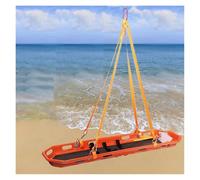 AZQOHMIS Rescue Basket Stretcher - Multi-Functional Stainless Steel for Helicopter, Air, Sea, and Mountain Rescue Applications