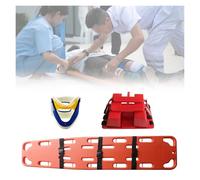 AZQOHMIS Spine Board Stretcher for Emergency Transport, Lightweight Portable First Aid Spinal Board for Patient Care, Ideal for Campgrounds and Ambulances
