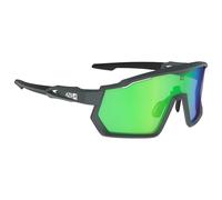 AZR - Pro Race Rx Carbone Mate Noir Multicouche Vert - Sunglasses