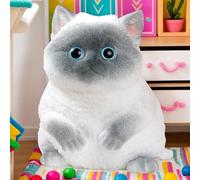 Azruma Cute Cat Squishy Toy,Novelty Cute Animals Squishy Toys,Stress Ball Sensory Fidget Toys,Soft Shaded Cats Squeeze Stress Anxiety Relief for Kids and Adults,Cat Squeeze Stress Relief Toys