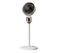 Azruma Standing Fan for Bedroom, 2026 Upgraded Whole Room Air Circulator, Pedestal Fan, Quiet DC Motor Cooling Device, 90° Oscillating Pedestal 3 Speeds USB Adjustable Height for Home