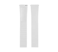 AZSHIW 18mm To 22mm CTS FKM Watch Strap Quick Release Design Compatible With Bretiling Compatible With Tudor Compatible With Longines Men's(White,21MM_NO BUCKLE)