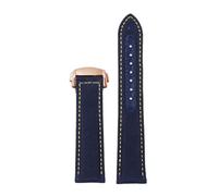 AZSHIW 19mm 20mm Nylon Canvas Watch Strap Compatible With Omega Compatible With Seamaster 300 AT150 Fabric Leather Speedmaster AQUA TERRA 150 APOLLO XIII 1970 Band(A-blue yellow-rose,19mm)