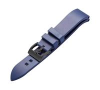 AZSHIW 21MM Silicone Rubber Watch Strap Compatible With RADO CAPTAIN COOK Diving Bracelet Black Green Bluewatch(Blue black,21mm)