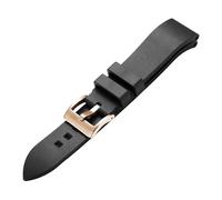 AZSHIW 21MM Silicone Rubber Watch Strap Compatible With RADO CAPTAIN COOK Diving Bracelet Black Green Bluewatch(Black rose,19mm)