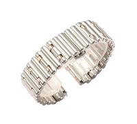 AZSHIW 22mm 24mm 316L Solid Stainless Steel Watch Strap Compatible With Breitling CHRONOMAT B01 AB0134 Super Ocean Replace Bracelet Convex(Between rose,24mm)
