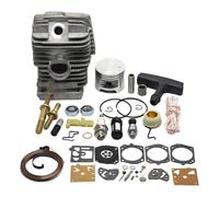 AZSHIW 47mm Cylinder Piston Carb Kit Compatible with Stihl MS290 MS310 029 MS390 039 MS 290 310 390 Chainsaw Bar Stud Nut Starter Rope Repair Parts