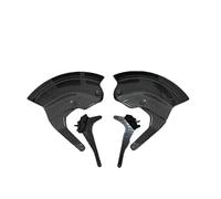 AZSHIW Carbon Front Caliper Cover Radiator Side Panel Rotor Trim Accessories Compatible With S1000RR S1000R S1000XR M1000R M1000RR 2019-2024(S1000XR 2020-2023)