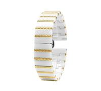 AZSHIW Ceramic Watch Strap Compatible With CIGA Design U Series Blue Planet Earth Gilded Edition Replace(4115-White gold)