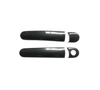 AZSHIW Compatible With Audi TT 8j 8n MK1 MK2 RS Accessories Door Handle Cover Trim Handles Covers Plastic Imitation Carbon Fiber(2DK-1)