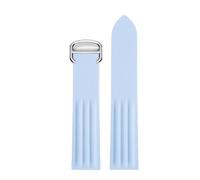 AZSHIW Compatible With Cartier Roadster W6206018 Quick Releae Fluoro Rubber Watch Strap Band(Sky Blue-Buckle 1)