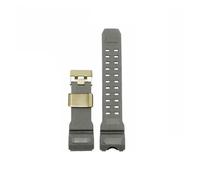 AZSHIW Compatible With Casio G-SHOCK Mudmaster Series Watch Band GWG-1000 Resin Silicone Watch Band Men’s Accessories Watch Band(B-Gray-Gold)