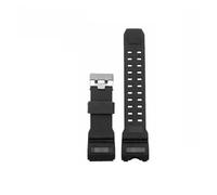 AZSHIW Compatible With Casio G-SHOCK Mudmaster Series Watch Band GWG-1000 Resin Silicone Watch Band Men’s Accessories Watch Band(A- Black-Silver)