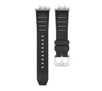 AZSHIW Compatible With Casio GMW-B5000 GM-B2100 GMB2100 GMC-B2100 MRG-B2100D Watch Band Rubber Strap Link Replacement Bracelet(Black SR link)