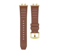 AZSHIW Compatible With Casio GMW-B5000 GM-B2100 GMB2100 GMC-B2100 MRG-B2100D Watch Band Rubber Strap Link Replacement Bracelet(Brown gold link)