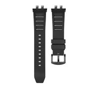 AZSHIW Compatible With Casio GMW-B5000 GM-B2100 GMB2100 GMC-B2100 MRG-B2100D Watch Band Rubber Strap Link Replacement Bracelet(Black BK link)