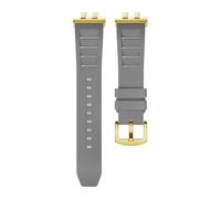 AZSHIW Compatible With Casio GMW-B5000 GM-B2100 GMB2100 GMC-B2100 MRG-B2100D Watch Band Rubber Strap Link Replacement Bracelet(Grey gold link)