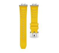 AZSHIW Compatible With Casio GMW-B5000 GM-B2100 GMB2100 GMC-B2100 MRG-B2100D Watch Band Rubber Strap Link Replacement Bracelet(Yellow SR link)