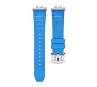 AZSHIW Compatible With Casio GMW-B5000 GM-B2100 GMB2100 GMC-B2100 MRG-B2100D Watch Band Rubber Strap Link Replacement Bracelet(LBlue SR link)