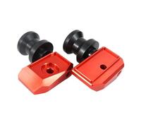 AZSHIW Compatible With Honda GROM MSX125 MSX 125 2013 2014 2015 2016 2017 2018 2019 2020 Motorcycle Swingarm Spools Sliders Stand Bobbins(Red)