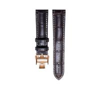 AZSHIW Compatible With Longines Masters Collection HYDROCONQUEST L3 L4 L2.628/L2.673 Watch Strap Cowhide Leather15 19 20 21mm Wristband(Brown rose,20mm)