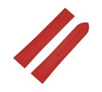AZSHIW Compatible With Omega Compatible With Tudor Black Bay Woven Pattern Sports Deployant Watch Band 20mm 21mm 22mm FKM Rubber Strap(Red,22MM_NO BUCKLE)