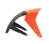 AZSHIW Front Fender Mudguard Compatible With Duke390 2017-2022 2018 2019 2020 2021 Motorcycle Wheel Cover Hugger Splash Guard(Orange)