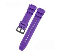 AZSHIW Watch Strap 18mm Compatible With Casio G-Shock AE-1000W 1200 1300 AQ-S810W SGW-400H W-735H Men Rubber Silicone Band