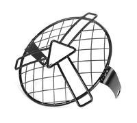 AZSUL Headlamp Fog Guard Motorcycle Accessories Universal For 6.5"-7" Headlight Can Be Fit Light Grille(Type 1)