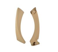 AZSUL Passenger Door Pull for 3 Series for E90 for E91 for 318 for 320i for 325i Car Left Right Inside Panel Handle Bar Pull Trim Cover Interior Door Set(Beige(on the Right))