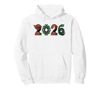 Aztec 2026 Tribal Eagle and Serpent New Year Design Pullover Hoodie