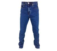 Aztec Basic Skinny Fit Stretch Jeans Blue Black Slim