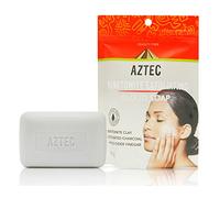 Aztec Bentonite Clay Exfoliating Soap With Charcol & Apple Cider Vinegar 180g
