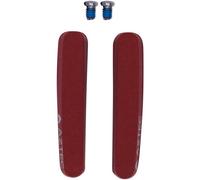 Aztec Bicycle Cycle Bike Road Insert Brake Blocks, Carbon Compound Red - Pair