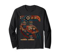 Aztec Bird Inca Toltec Maya Mexican Mayan Indigenous Azteca Long Sleeve T-Shirt