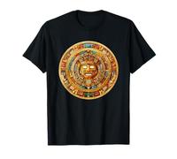 Aztec Calendar Stone Ancient Wisdom T-Shirt