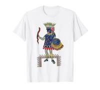 Aztec Costume Tlaloc Art Maya Inca Culture T-Shirt