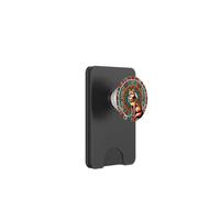 Aztec Coyote And Ancient Mexican History Mayan Calendar PopSockets PopWallet for MagSafe