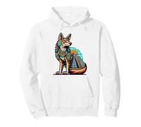 Aztec Coyote and The Maya Yucatan History Chichen Itza Pullover Hoodie