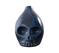 Aztec Death Whistle - 125+ Decibels Loudest Authentic Scream Sound, Human Voice Halloween Decor Gift, Decompression Whistle (Black C)