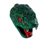 Aztec Death Whistle - 125dB Loudest Human Scream, Snake Head Skull Design, Mexican Whistle with Pouch for Halloween Gag Gift (Color A)