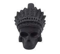 Aztec Death Whistle - 126dB Loudest Human Scream Sound, Authentic Clay Whistle for Halloween Decor, Gifts, Prank & Decompression (Black A)