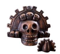 Aztec Death Whistle - Authentic Aztec Whistle, Loud Screaming Whistle | Realistic Death Sound Effect, Handcrafted Loudest Skull Whistle Unique Design For Modern Use, Collectors, Performances